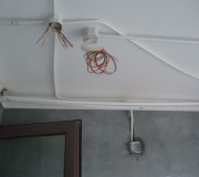 餐廳電線排放